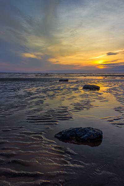 Low Tide Sunset