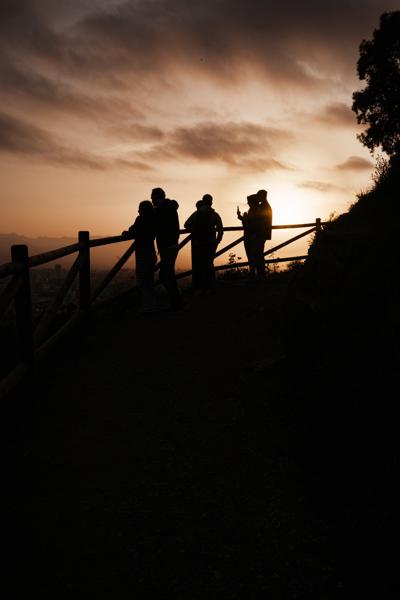Gibralfaro Sunset Watching